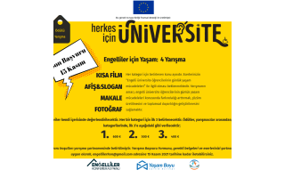 ENGELLİLER İÇİN YAŞAM: 4 YARIŞMA