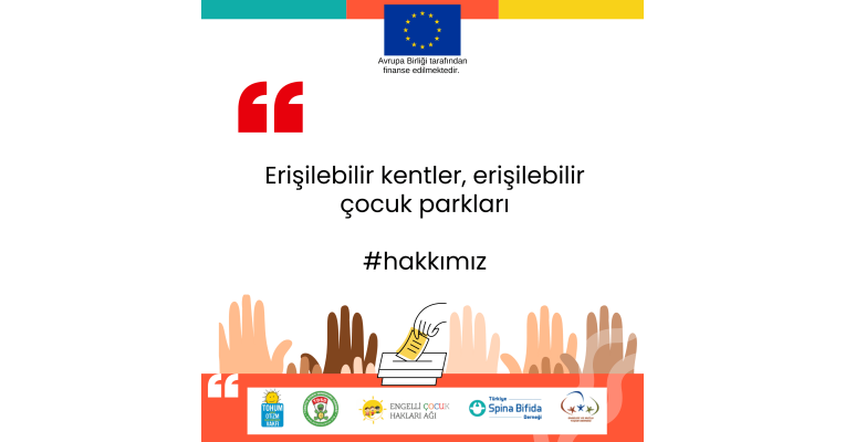 Erişilebilir kentler, erişilebilir çocuk parkları #Hakkımız